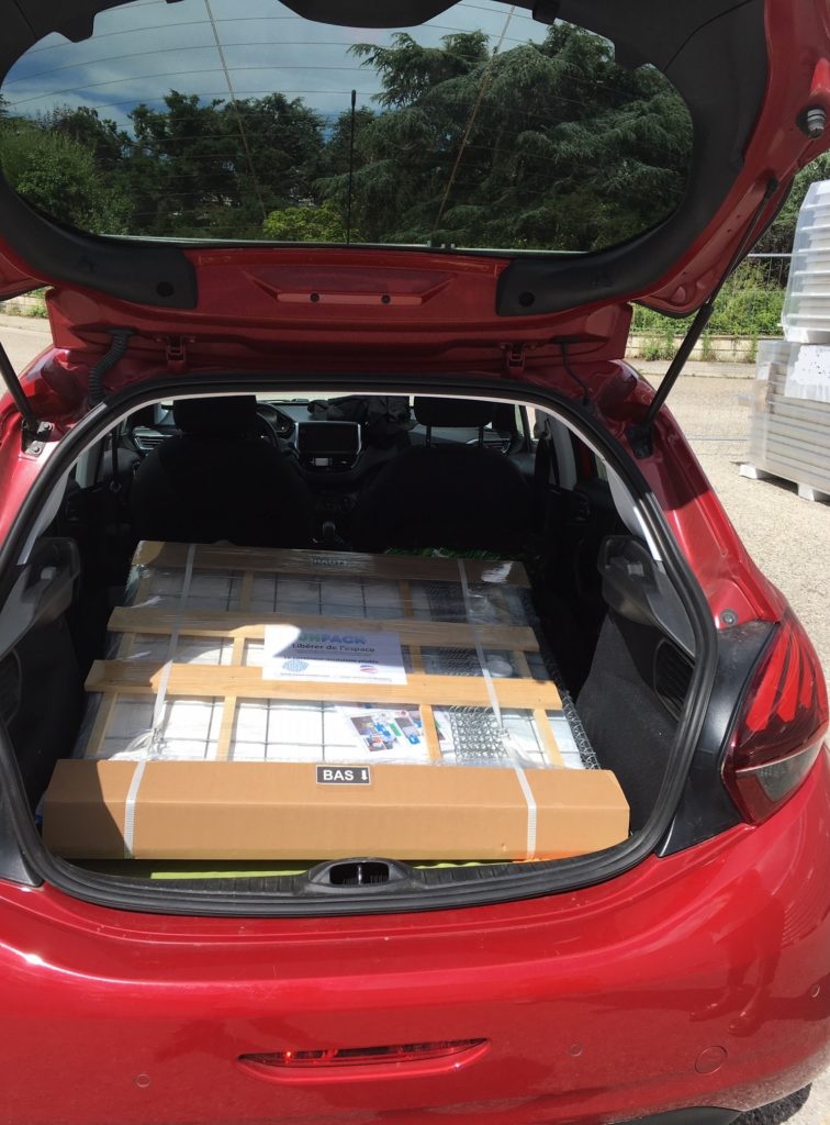 UNPACK coffre Peugeot 208