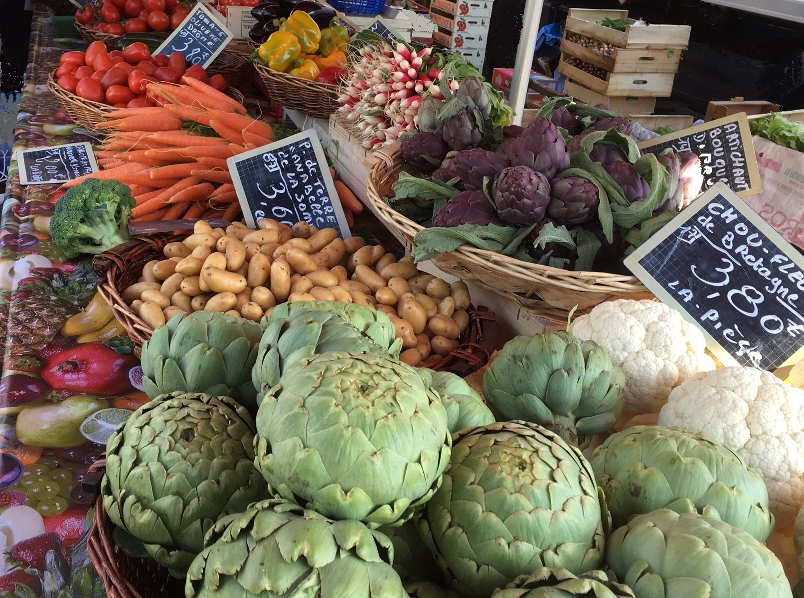 Légumes régionaux de saison