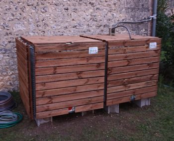 Habillage bois cuve 1000 litres UNPACK – Image 3