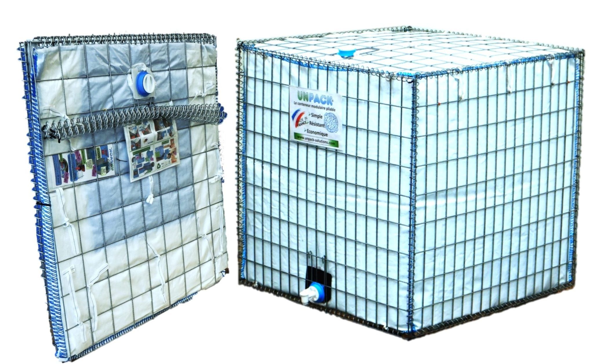 Cuve IBC Bag in box 1000 litres pliable