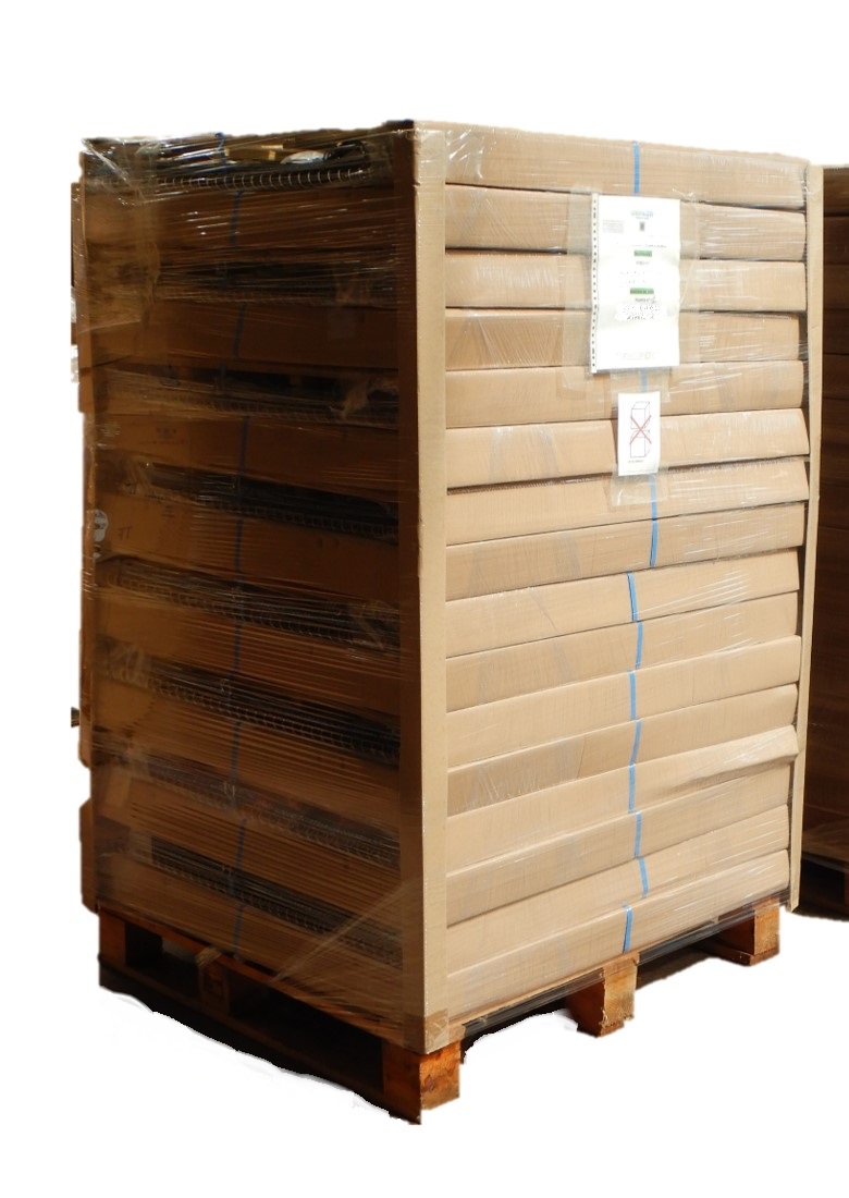 Palette d'expédition de   16conteneurs pliables UNPACK